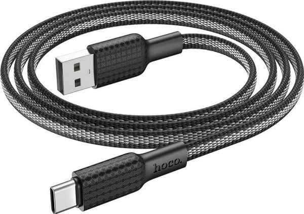 USB-kabel Partner Tele.com USB-A till USB-C svart (HOCOACC21)