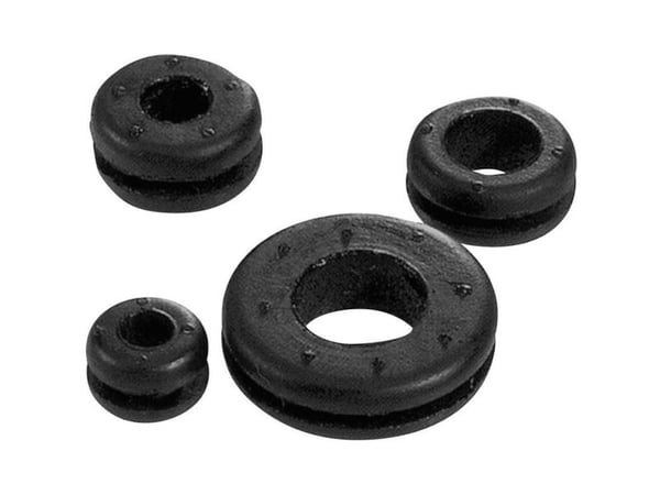 LappKabel kabelgenomföring kläm-Ø (max.) 6 mm kloroprengummi svart SKINDICHT LA 6 100 st (61713550)
