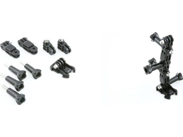 Xrec monteringssett 29-i-1 til GoPro Hero 1/2/3/3+/4 med feste og stativadapter