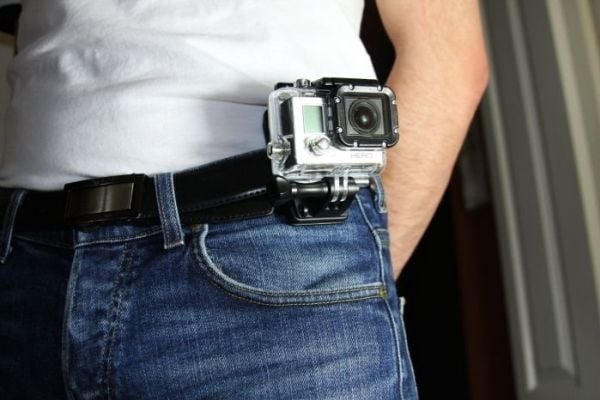 Xrec klipsfeste med roterbar brakett for GoPro Hero 7 og Sjcam