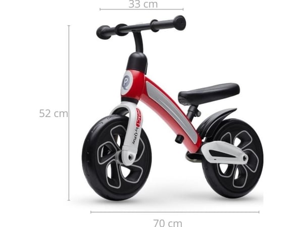 Löparcykel Qplay Impact Red