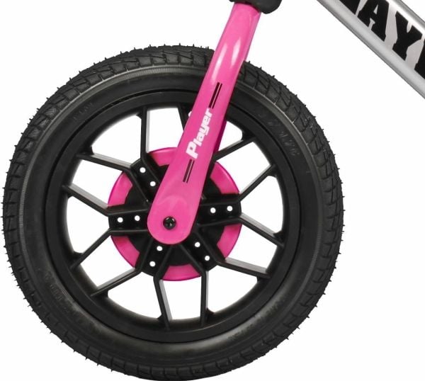 Qplay Balansesykkelspiller Rosa