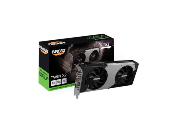 INNO3D GEFORCE RTX 5060 Ti 8GB TWIN X2 OC GDDR7 3xDP 1xHDMI