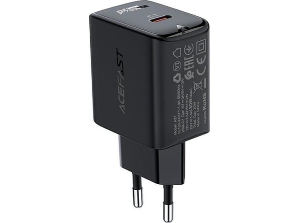 Acefast A21 1x USB-C-lader (6974316281122)