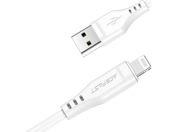 USB-kabel Acefast C3-02 MFi USB-A til Lightning 1,2 m svart (C3-02-A-L svart)