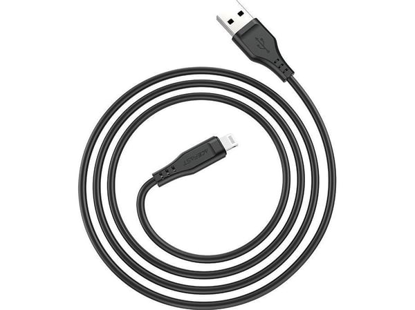 USB-kabel Acefast C3-02 MFi USB-A til Lightning 1,2 m svart (C3-02-A-L svart)