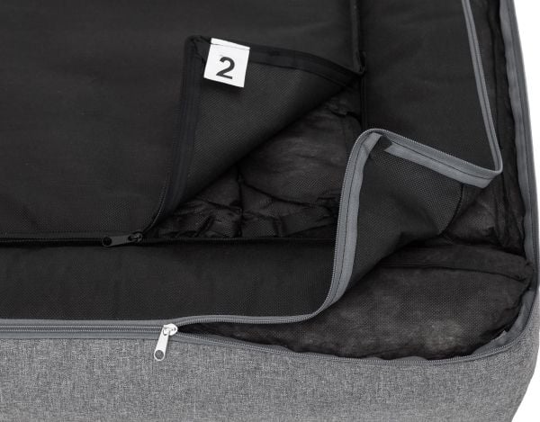 Hobbydog Bed Best Mørk grå ekolen, XXL
