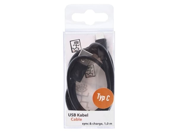 2GO 795782, 1 m, USB B, USB C, USB 3.2 Gen 1 (3.1 Gen 1), Lajittelu