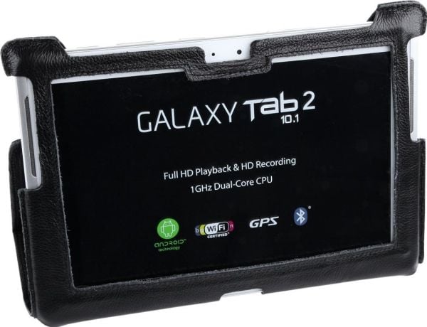 Tablet-etuietui Quer Etui svart, tilpasset Samsung Galaxy Tab P5100