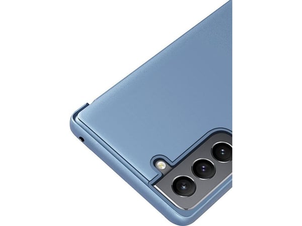 Clear View flip-deksel til Samsung Galaxy S22 + (S22 Plus) - rosa