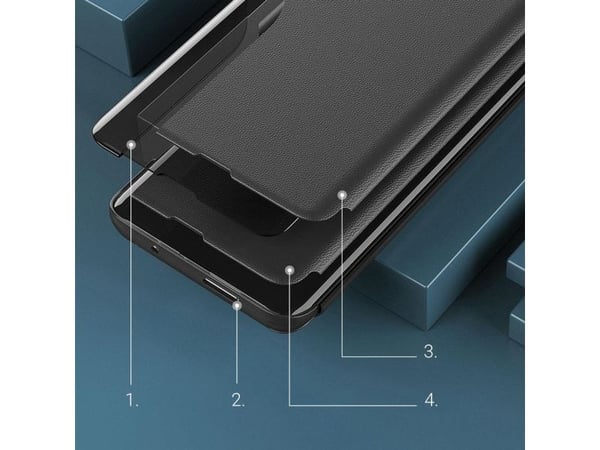 Eco-lær etui elegant med flip-funksjon og stativ til Xiaomi Redmi Note 11 Pro+ 5G (China) / 11 Pro 5G (China) / Mi11i HyperCharge / Poco X4 NFC 5G ...