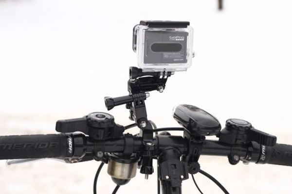Xrec Bike ohjaustankokiinnike Sony Action Cam / Jvc / Drift / Camone -malleille