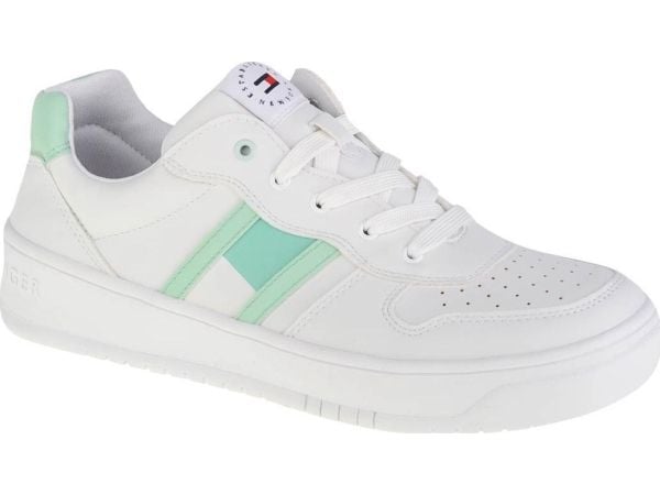 Tommy Hilfiger Low Cut Lace-Up sneaker T3A4-32143-1351A166 hvit 36