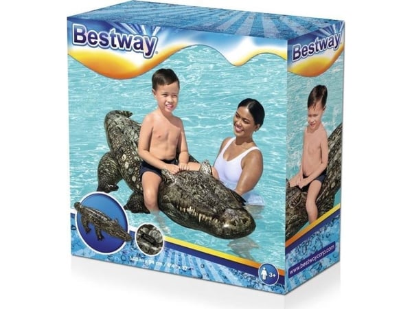 Bestway 41478, Grønn, Rideflåte, Mønster, 3 år, Gutt/Jente, 45 kg