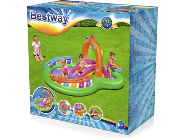 Bestway 53117, Oppblåsbart spillsenter, Flerfarget