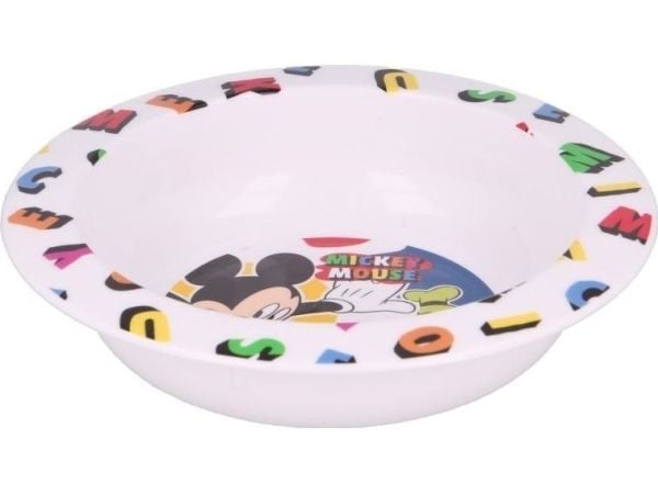 Mickey Mouse - skål (hvit)