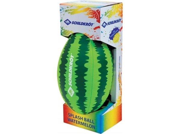 SCHILDKRÖT vesipallo Splash Ball Vesimeloni, vihreä Mitat: 250 x 130 mm, paino: 135 g, liukumaton pinta - 1 kpl (970292)