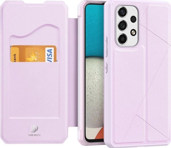 Dux Ducis DUX DUCIS Skin X hylsterdeksel med klaff for Samsung Galaxy A73 rosa