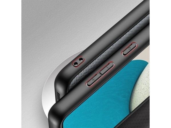Dux Ducis Dux Ducis Fino-deksel dekket med nylonmateriale for Samsung Galaxy A73 blå