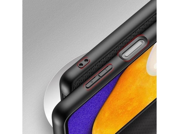 Dux Ducis Dux Ducis Fino deksel dekket med nylonmateriale for Samsung Galaxy A13 5G svart