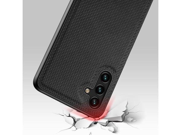 Dux Ducis Dux Ducis Fino deksel dekket med nylonmateriale for Samsung Galaxy A13 5G svart