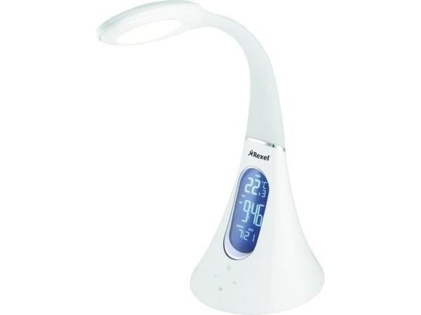 Rexel ActiVita Pod+, Hvit, Stue, Kontor, 1 ampuller, Dagslys, Varm hvit, Hvit, Berøringskontroll, Orientasjon