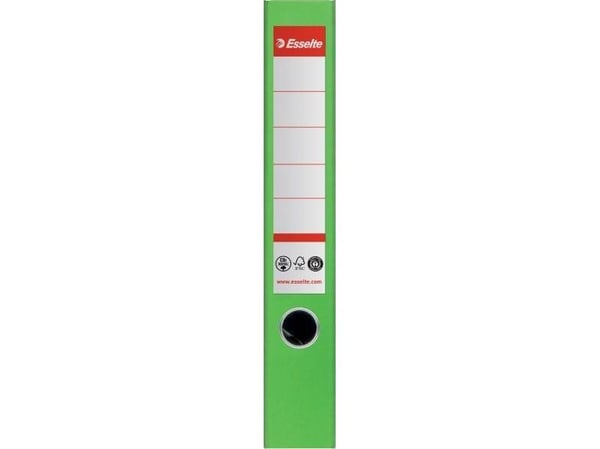 Esselte - Spakbågesfil - ryggbredd: 50 mm - för A4 (210 x 297 mm) - kapacitet: 350 ark - grön