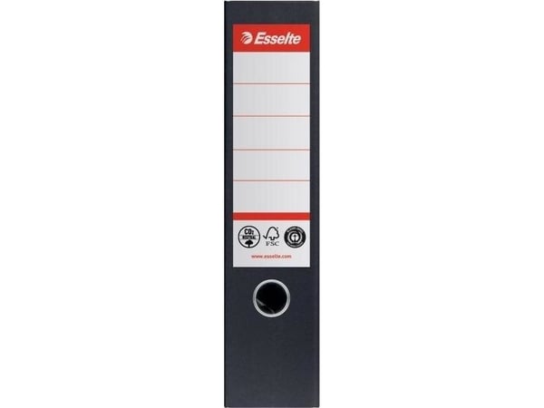 Seguvas ESSELTE No1 ekologiškas, A4, kartonki, 75 mm, juoda