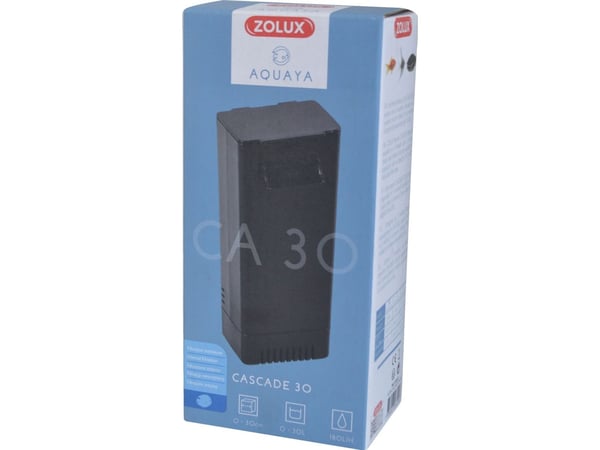 Zolux Aquaya Filter Cascade 30 st filterkol, svart