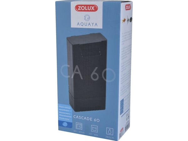 Zolux Aquaya filter Cascade 60, svart