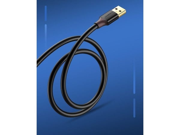 UGREEN USB 3.0 -jatkojohto 1,5m (musta)