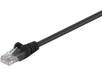 MicroConnect - Verkkokaapeli - RJ-45 (uros) - RJ-45 (uros) - 2 m - UTP - CAT 5e - musta
