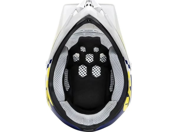 100% full face-hjelm 100% AIRCRAFT COMPOSITE Helmet Knox Black str. L (59-60 cm)
