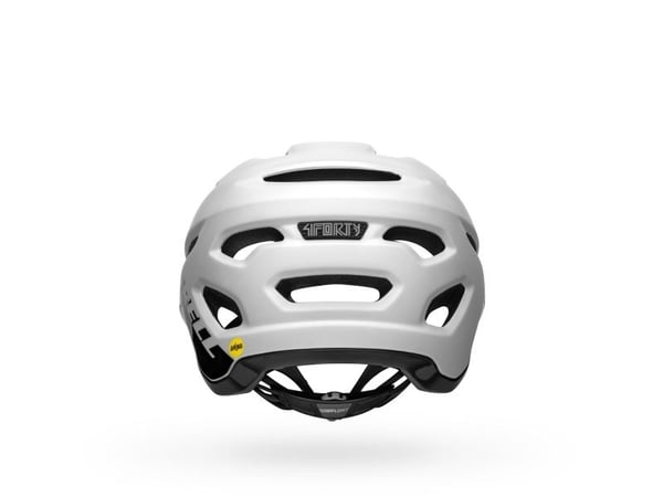 BELL 4FORTY Integrated MIPS MTB-sykkelhjelm matt blank hvit/svart roz. L (58–62 cm) (NY)
