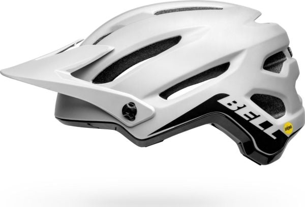 BELL 4FORTY Integrated MIPS MTB-sykkelhjelm matt blank hvit/svart roz. L (58–62 cm) (NY)