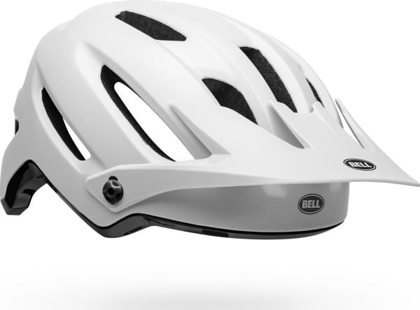 BELL 4FORTY Integrated MIPS MTB-sykkelhjelm matt blank hvit/svart roz. L (58–62 cm) (NY)