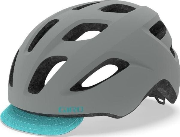 Giro sykkelhjelm TRELLA INTEGRATED MIPS matt grå mørk teal (50-57 cm)