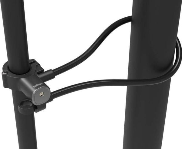 OnGuard 8287 vaierlås til elsparkesykkel 12 mm 120 cm - 2 nøkler med kode (NEW)