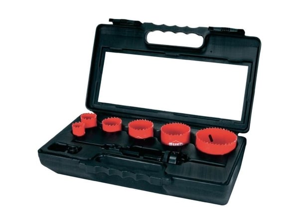 RUKO A106340 stikksagsett 8 deler 22/29/35/44/51/68 mm