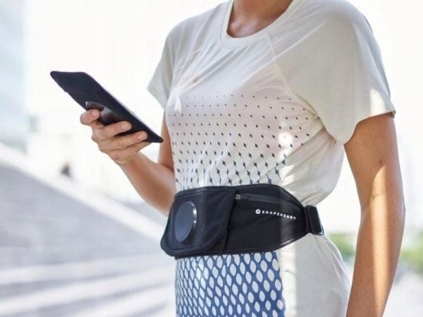 Shapeheart løpetilbehør med telefonetui til hoftene BELT AMZ str. XXL < 17,2 cm