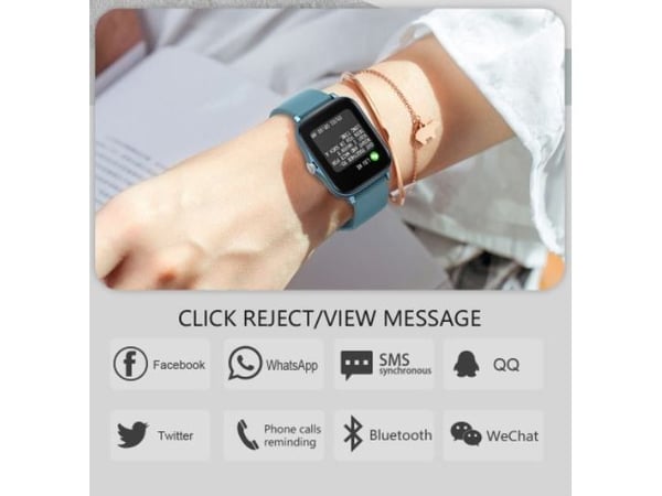 Smartwatch Senbono Lady Y20 Czarny (30015)