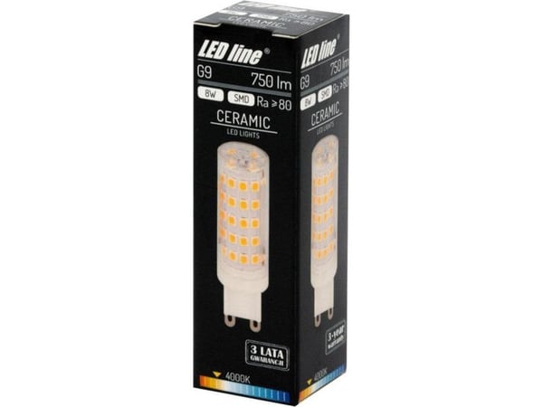 Ledline LED-pære 8 W, 750 lm, 4000 K, 270°