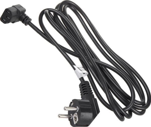Maclean-virtakaapeli Kulmavirtakaapeli Maclean MCTV-854 3-nastainen 3m EU-pistoke
