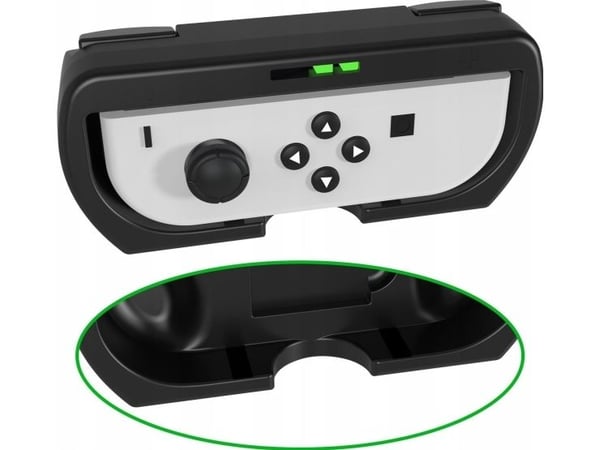 JYS 2x ratt + 2-i-1 håndtak til Nintendo Switch OLED og Nintendo Switch