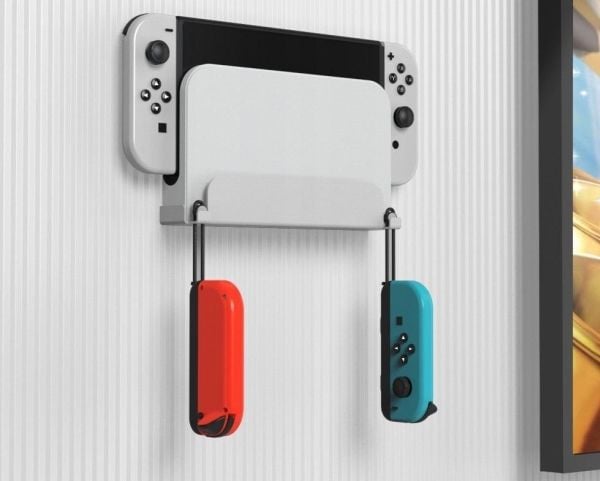 JYS Wall Mount Holder for Nintendo Switch OLED and Nintendo Switch/NS230