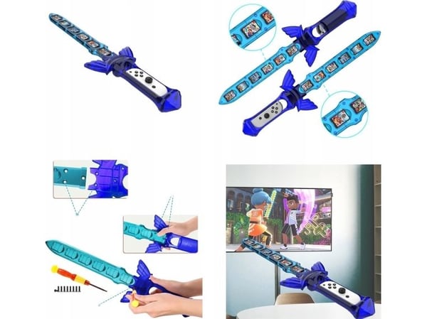 JYS tilbehørspakke 9-i-1 til Joy-Con Nintendo Switch / Nintendo Switch OLED NS236