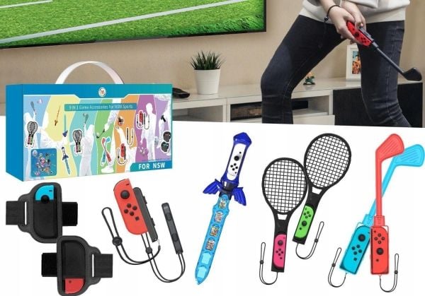 JYS tarvikkeet 9in1 Joy-Con Nintendo Switch / Nintendo Switch Oled NS236