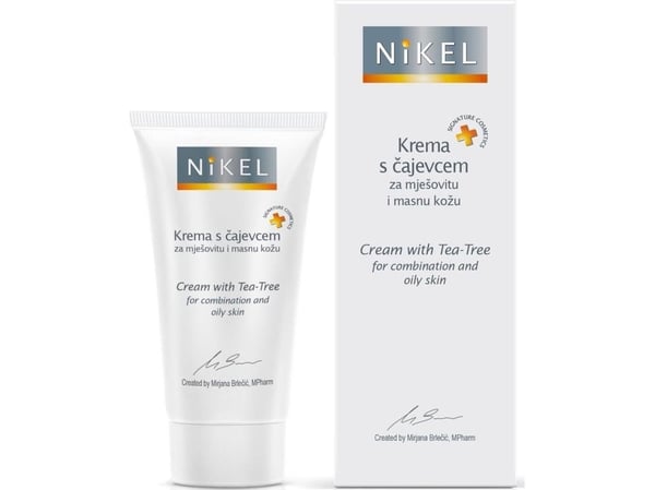Nikkel krem for akne-utsatt hud med grønn te, 50 ml