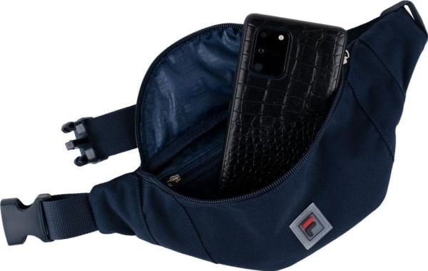 Fila Bibione coated canvas mini midjentaske FBK0002-50001 navy One size