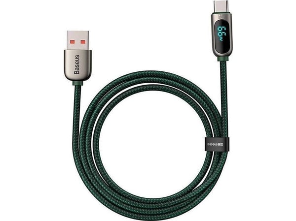 Baseus USB-A - USB-C USB-kabel 1 m Grønn (CASX020006)